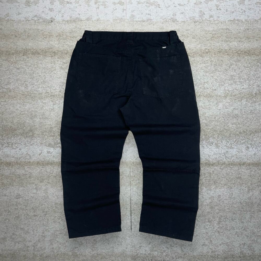 Vintage 90s SOG Tactical Pants 32x26 Baggy Fit Jet Black Cargos Military Grade